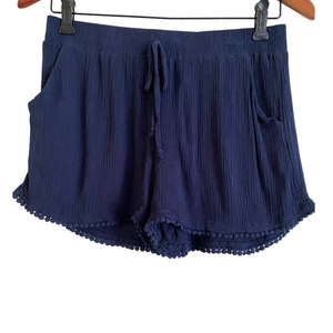 Bebop Pull On Navy Blue‎ Shorts